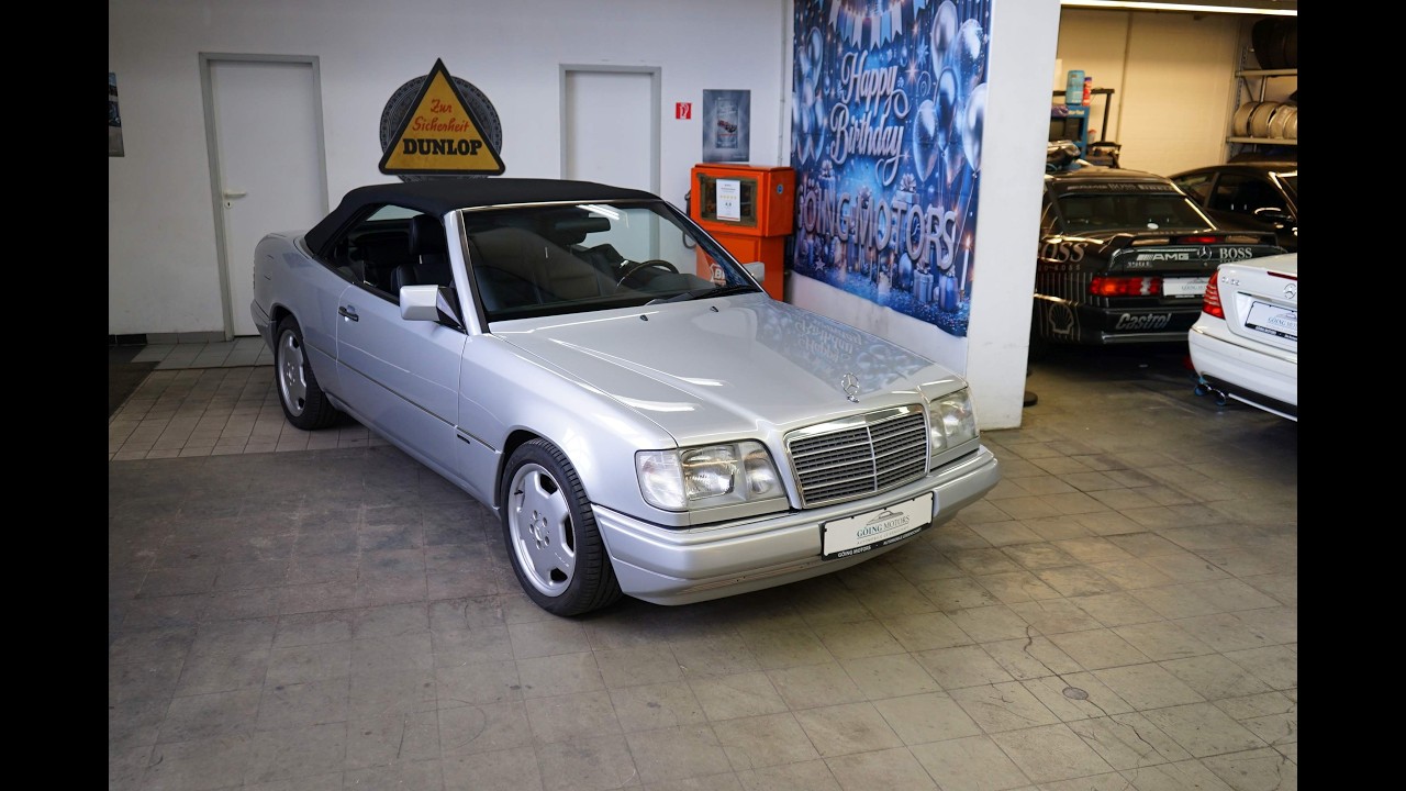 Der Sommer kann kommen: Freiluftspa&szlig; im Mercedes A124 W124 E500 AMG Final Edition Cabrio / Neuaufbau