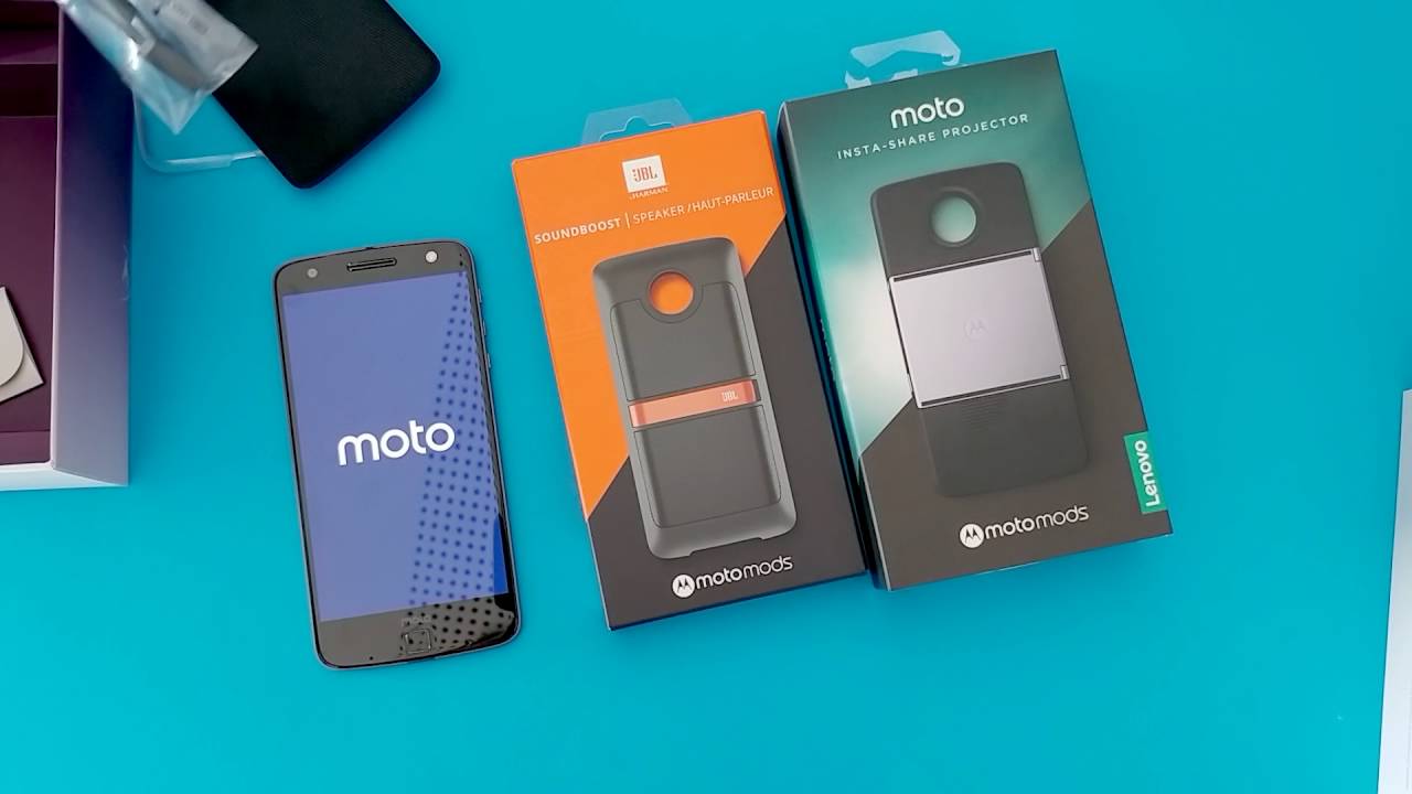 Lenovo Moto Z Unboxing