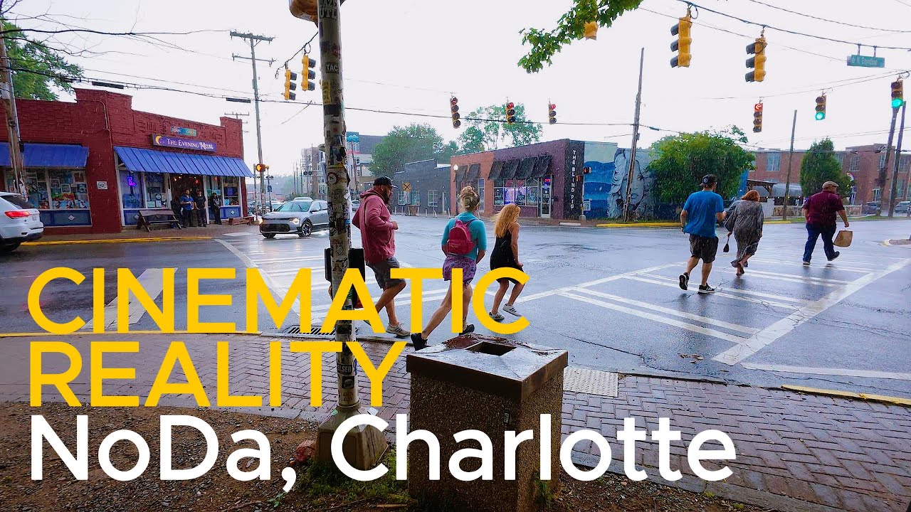 A Cinematic Visual Short Through NoDa | Charlotte’s Arts District | 4K POV