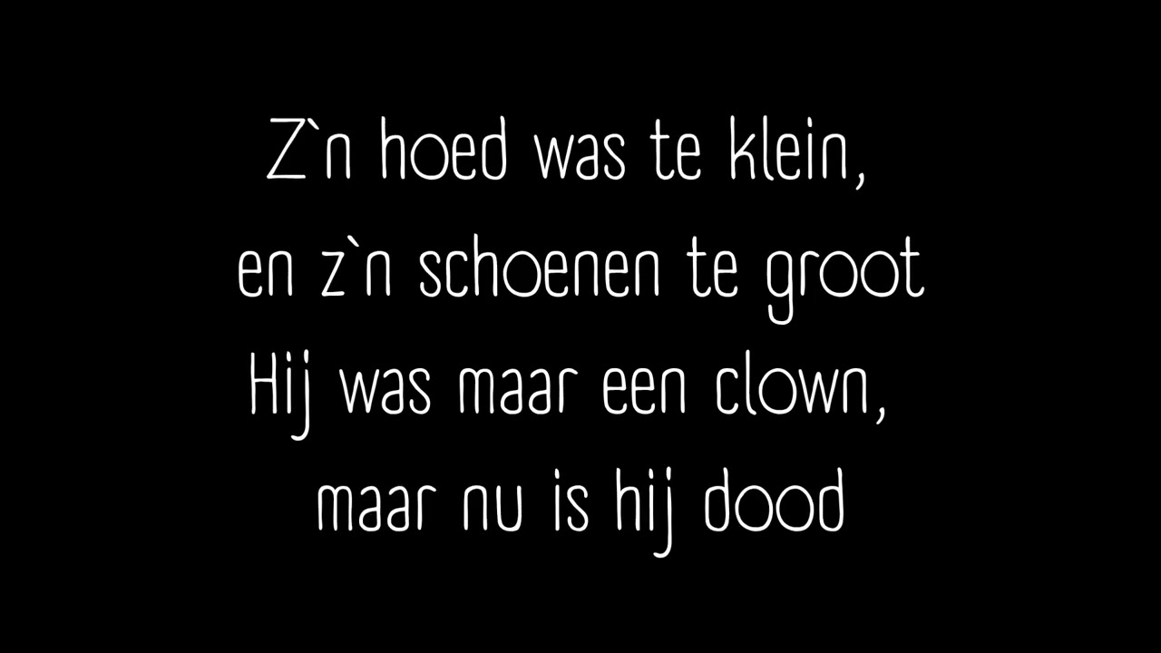De Clown van Ben Cramer (lyrics)