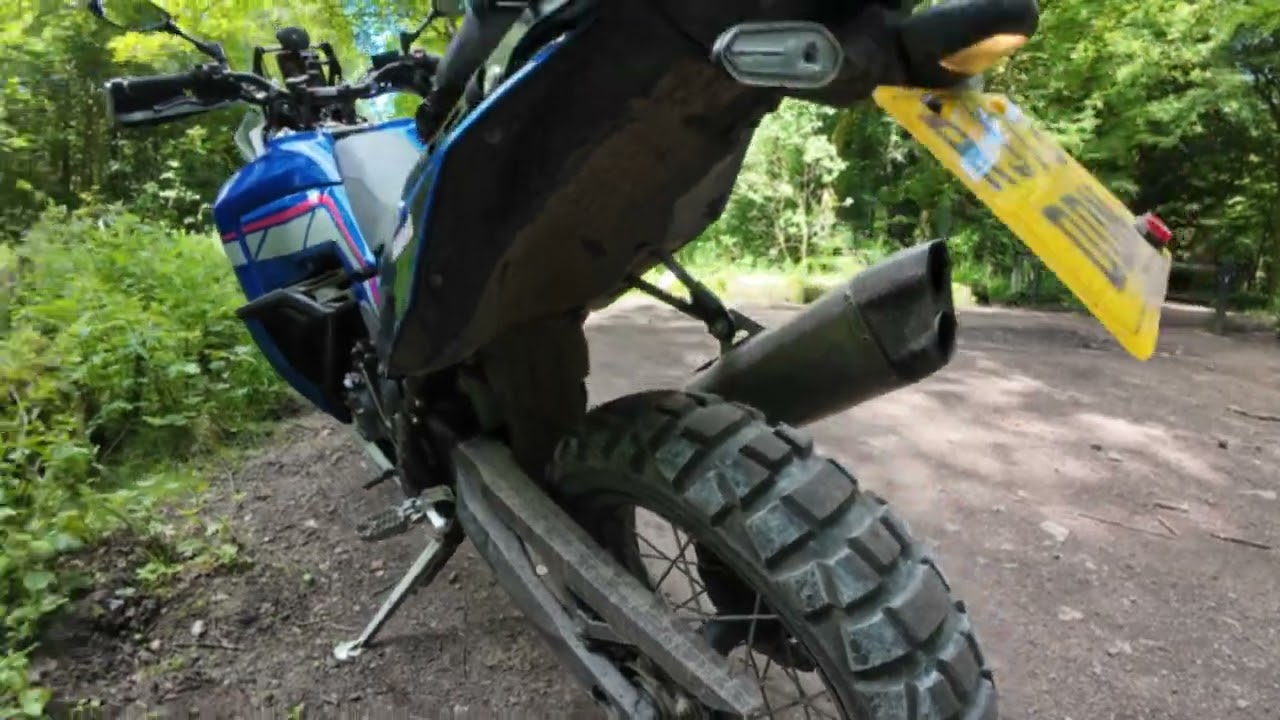 New tyres!! Bridgestone AX41 Adventurecross on the Tenere 700