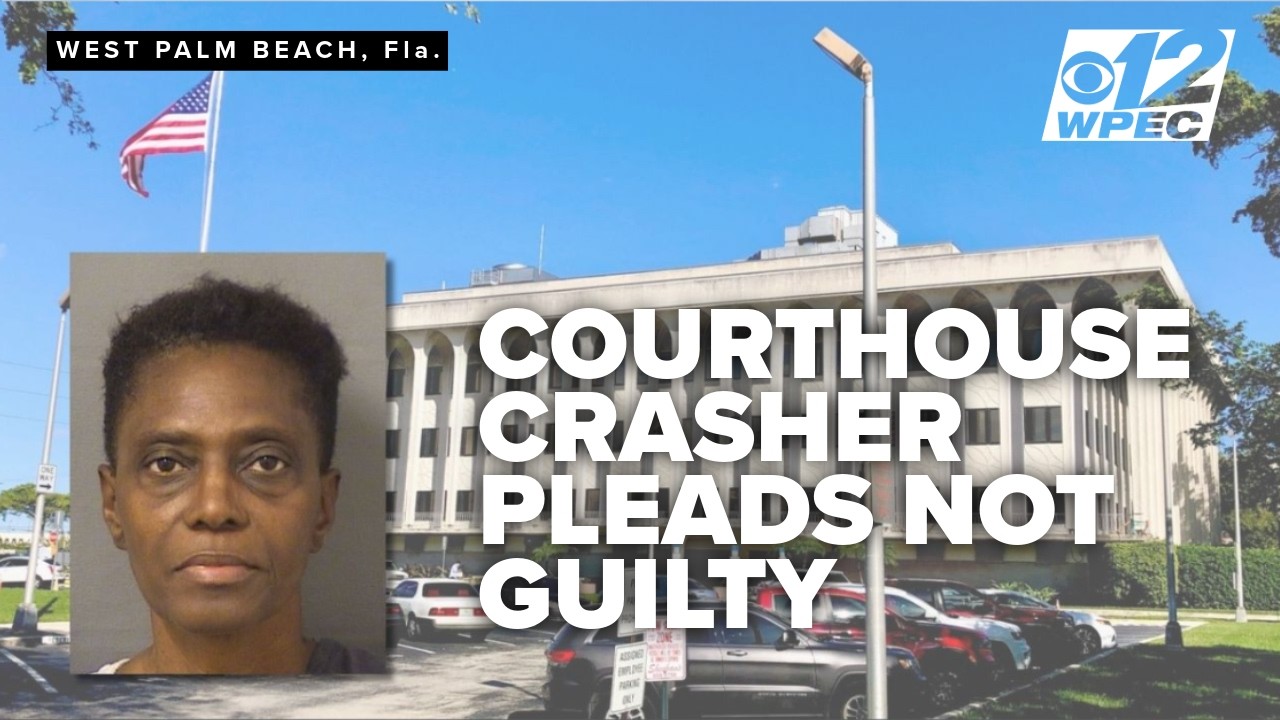 Woman asks for jury trial, pleads not guilty, in federal courthouse car ramming
