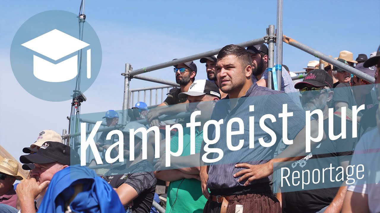 Kampfgeist pur - Marcel Räbsamen am Weissenstein Schwingfest | Reportage | Studio 1