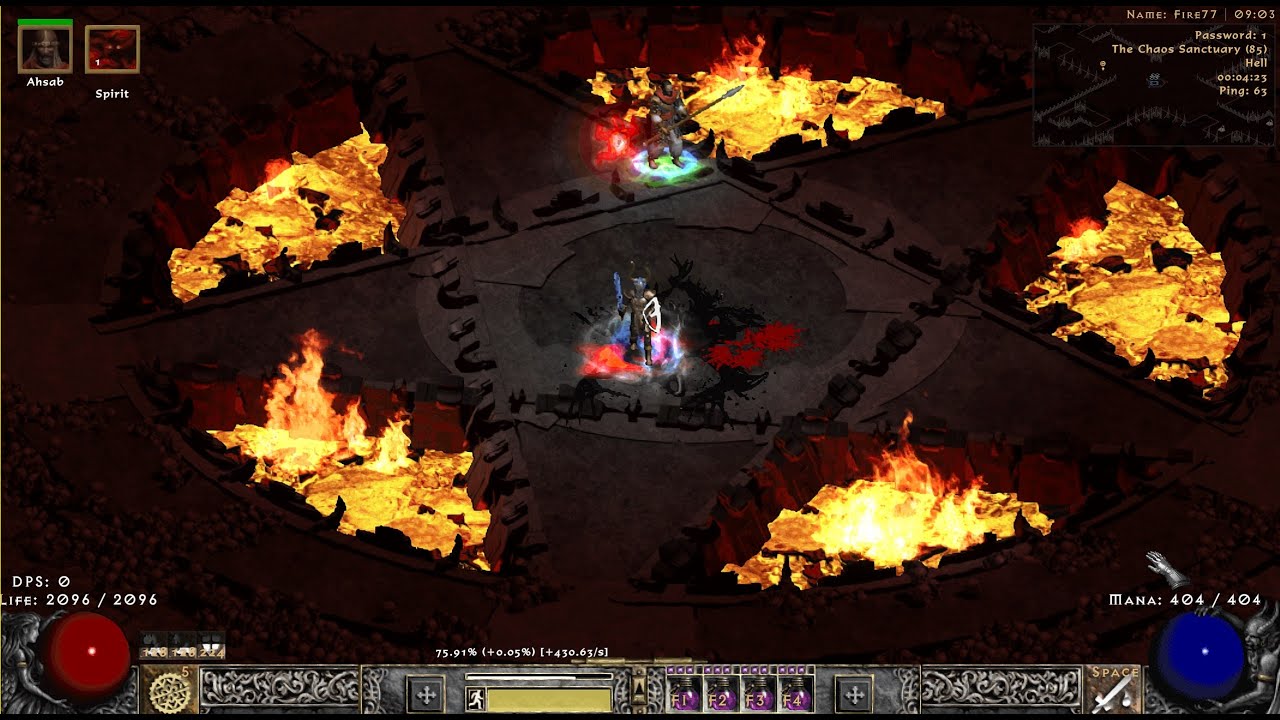 Project Diablo 2 Сезон 10 - Holy Freeze Sacrifice Паладин Витрина 11 день
