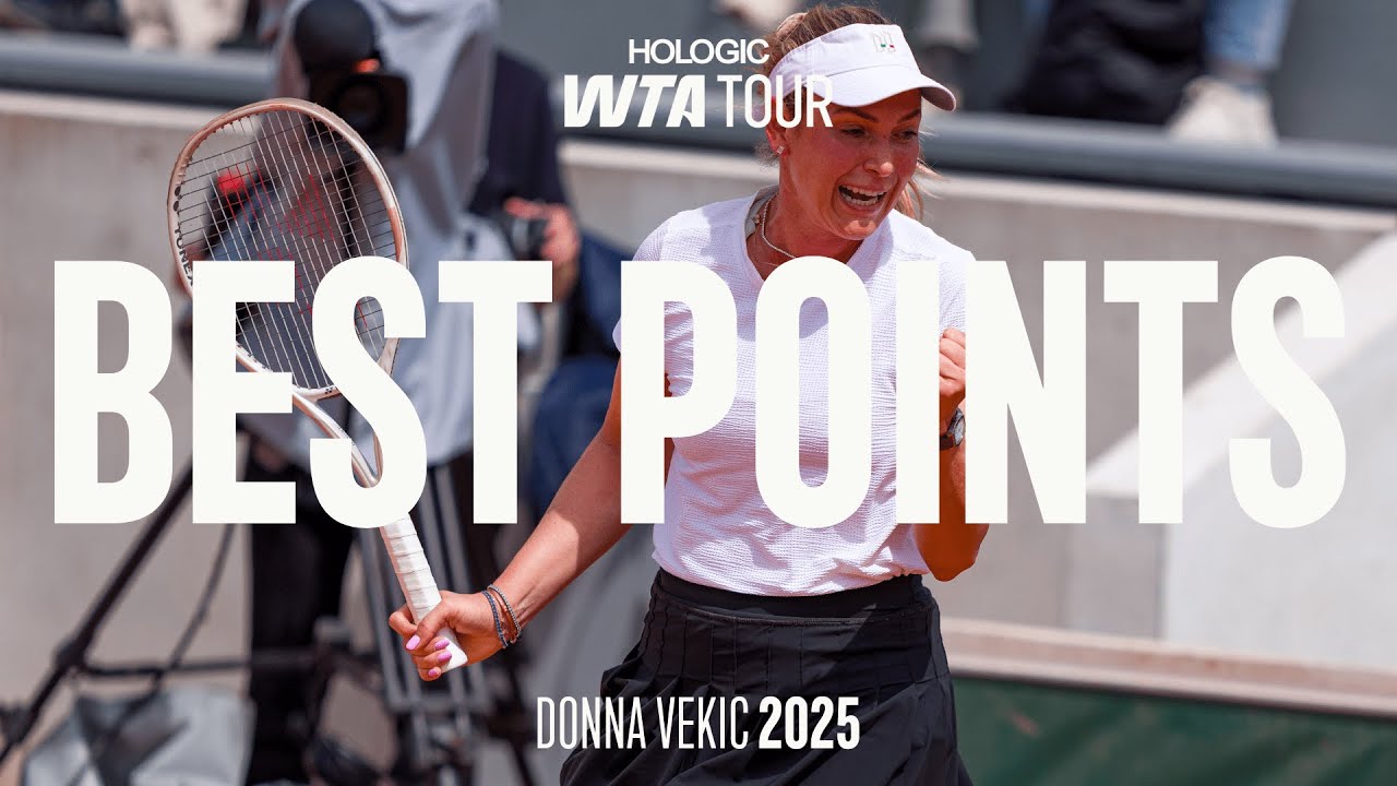 Donna Vekic Best Points In 2025 | WTA Highlights
