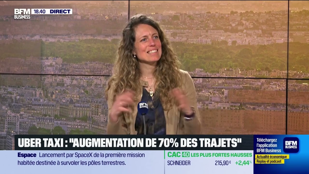 Laureline Serieys (Uber France) : Uber taxi , 