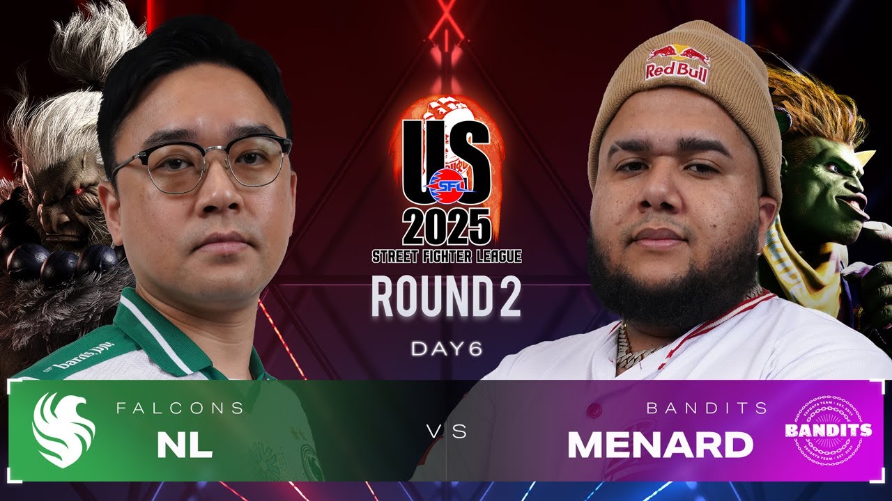 NL (Akuma) vs. MenaRD (Blanka) - Falcons vs. Bandits - Street Fighter League US 2025 Day 6