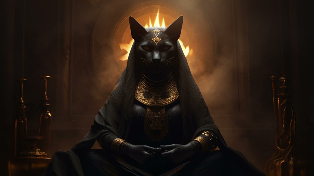 Bastet Meditation - Mysterious & Dark Ancient Egyptian Music - Desert Meditations Music