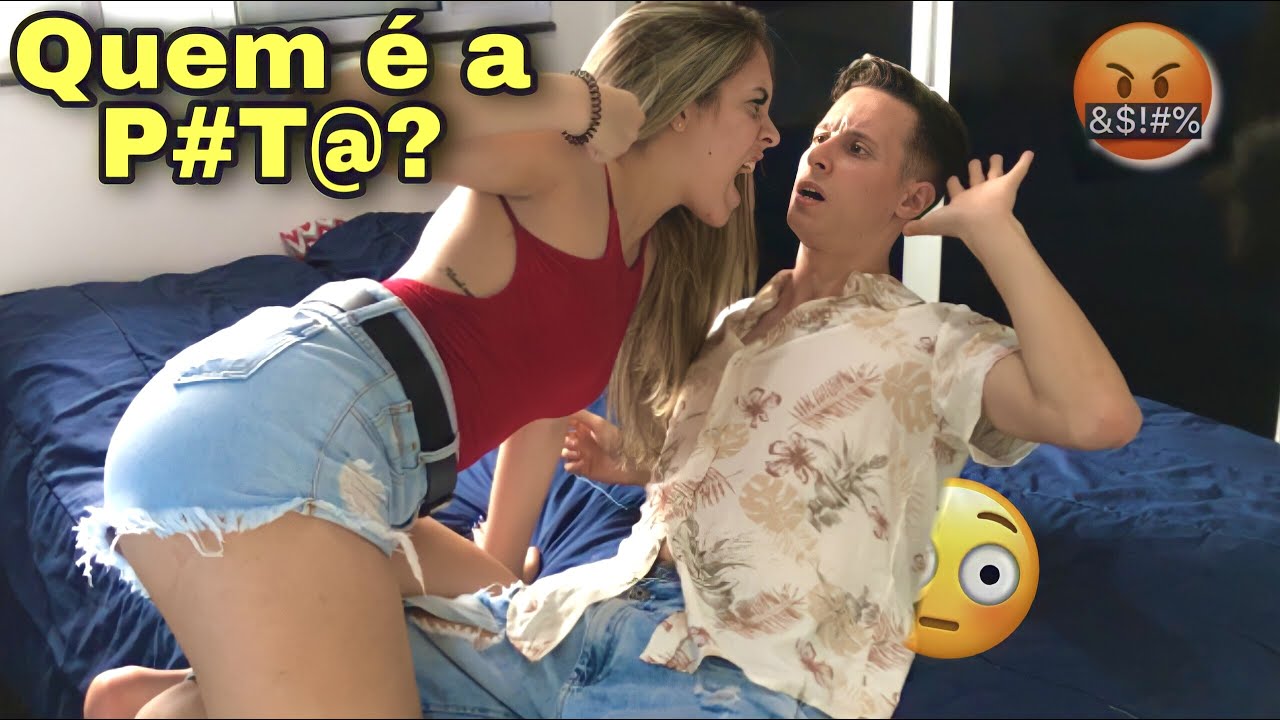 CHEGUEI EM CASA COM PERFUME DE OUTRA * ela surtou*