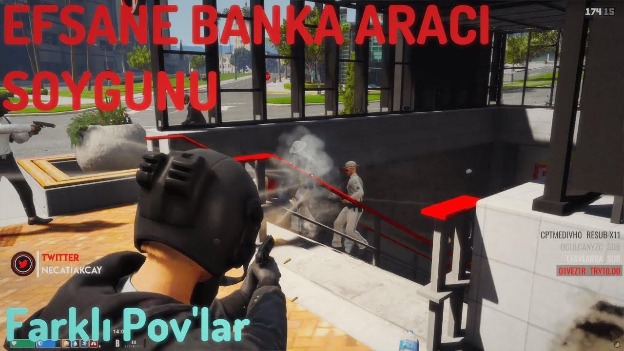 Metro da Banka Aracı Soygunu  (Ap - SMG Çatışmalı) 220K $