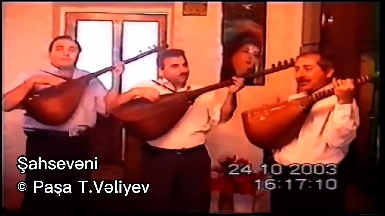 Şahsevəni. Ustad Aşıqlar: Əşrəf Qərib oğlu, Tərmeyxan Borçalı, Cahangir Quliyev.