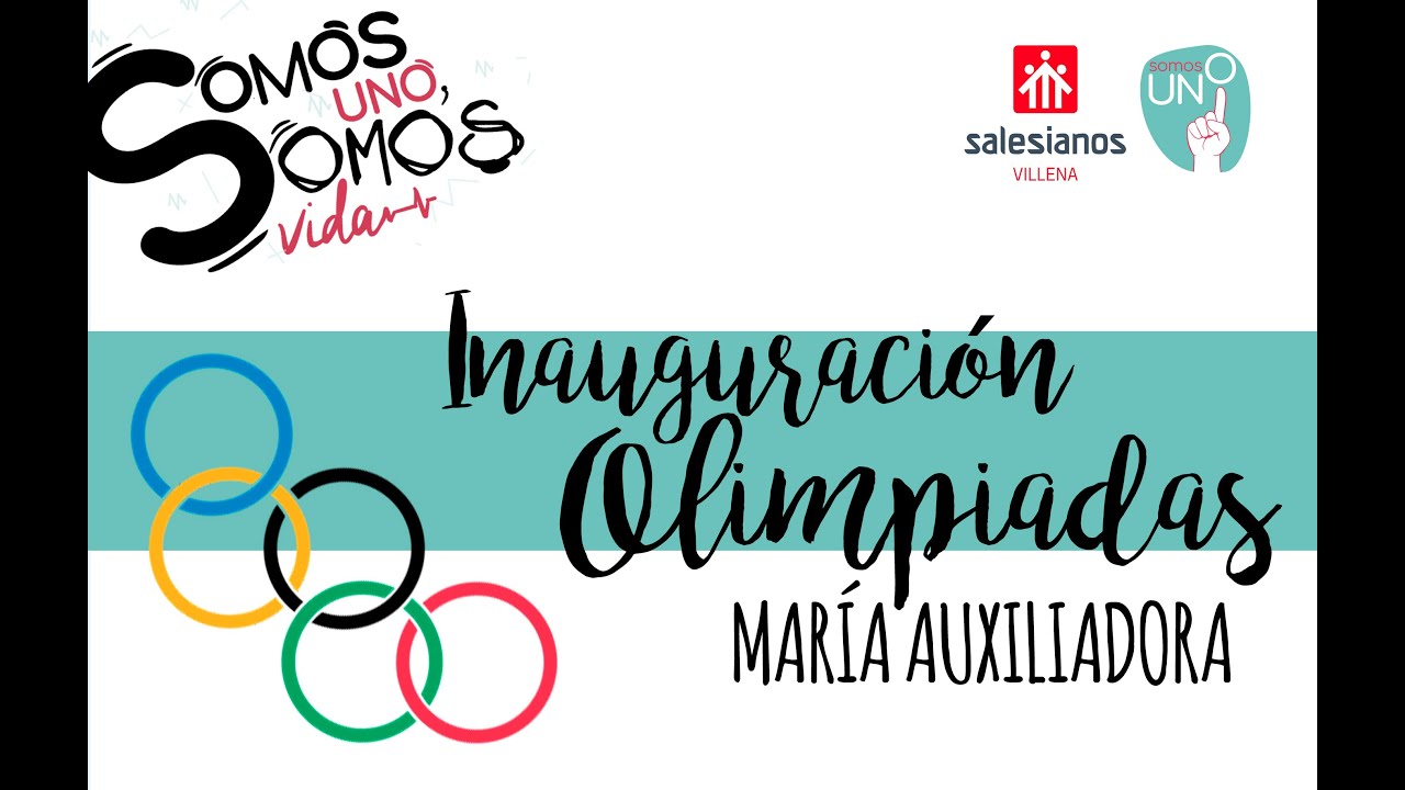 Inauguración Olimpiadas MªAuxiliadora 2021