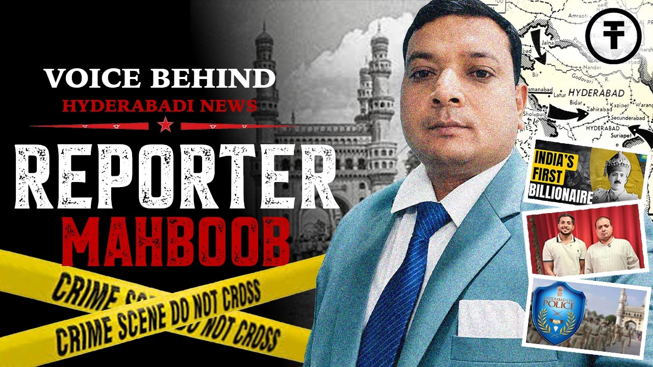 Voice Behind Hyderabad&rsquo;s Viral News | Reporter Mehboob Hussain Podcast | Cr*me, Police & Cyber Cr*me