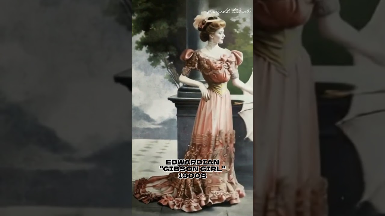 The Evolution Of British Women's Fashion 🥀💫🌸🌷 #aestheic #popular #likes #evolution #ai #edit