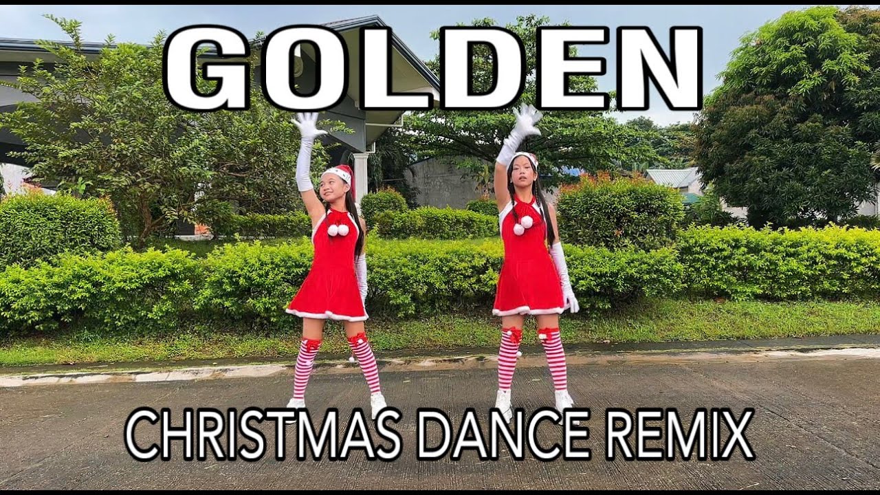 GOLDEN CHRISTMAS VERSION / Tiktok Trendz / Christmas Dance Remix / Zumba Dance  dc: The South Force