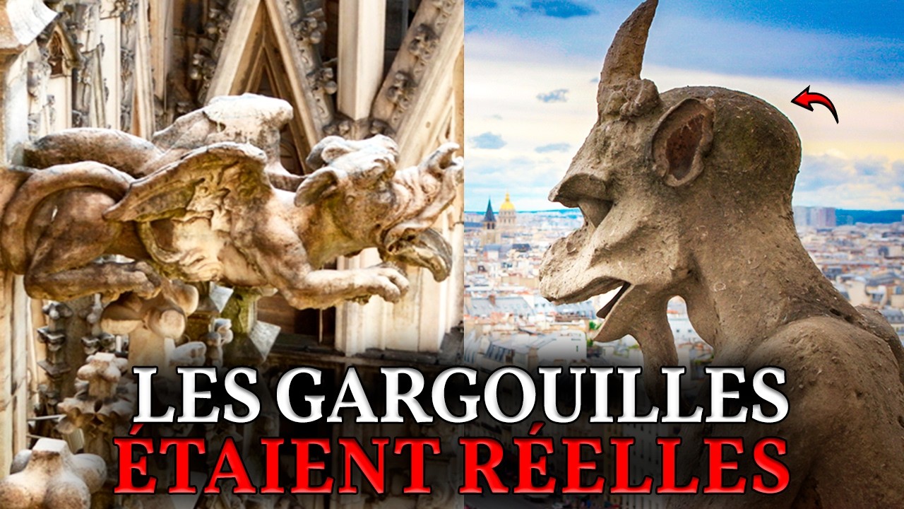 LES GARGOUILLES ÉTAIENT VIVANTES. Chimères Pétrifiées sur Cathédrales: Pourquoi une Telle Anatomie?