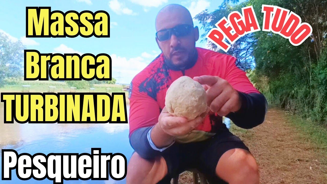 MASSA BRANCA TUBINADA PARA PESQUEIROS