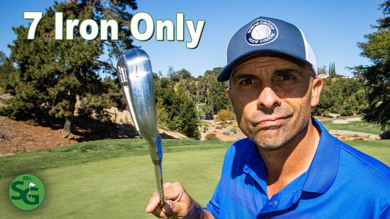 Playing Golf With Just a 7 Iron | Mr. Short Game One Club Challenge