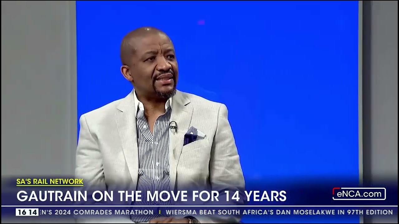 Gautrain on the move for 14 years