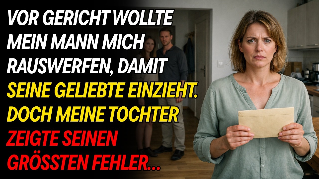 Mein Mann wollte mich rauswerfen, damit seine Geliebte einzieht. Doch das war sein größter Fehler…