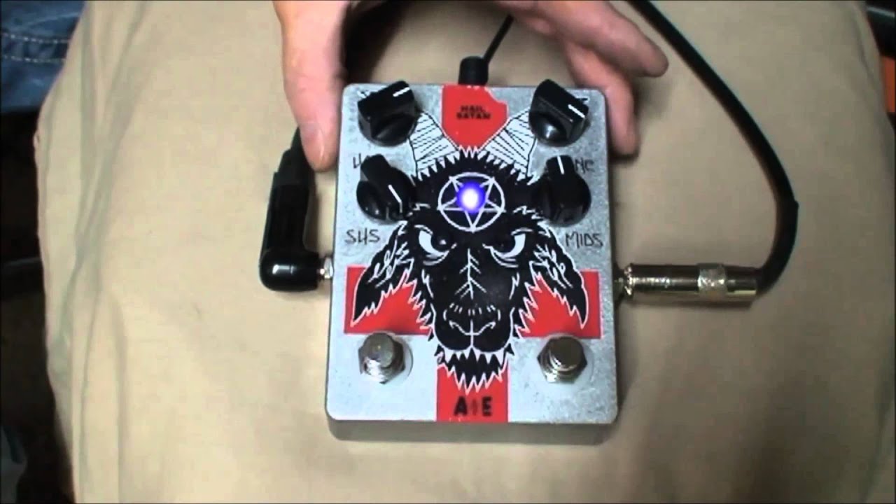 Hail Satan! Big Muff Pedal by Abominable Electronics - Demo Video