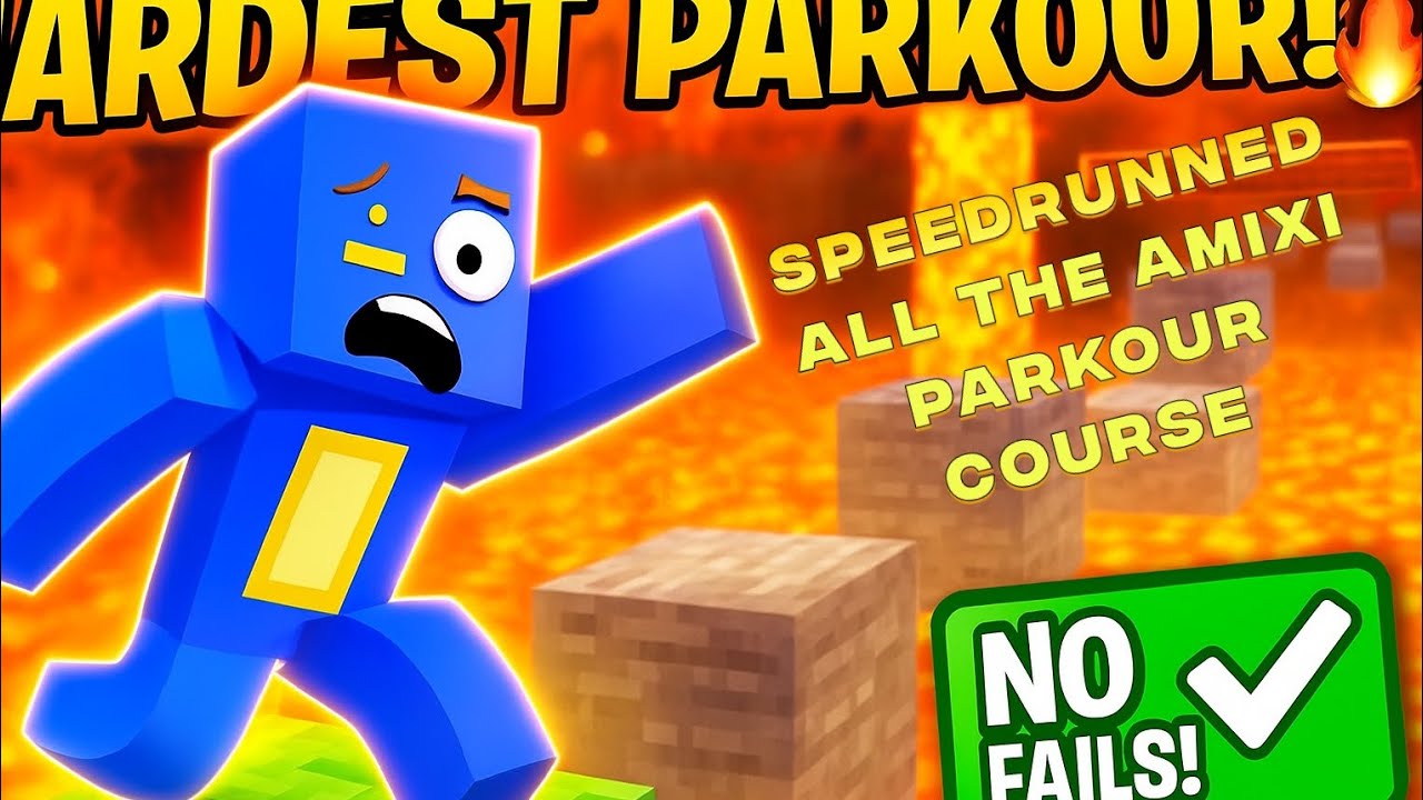 &ldquo;I SPEEDRAN ALL Amixi Season 6 Parkour on MOBILE! 😱&rdquo;