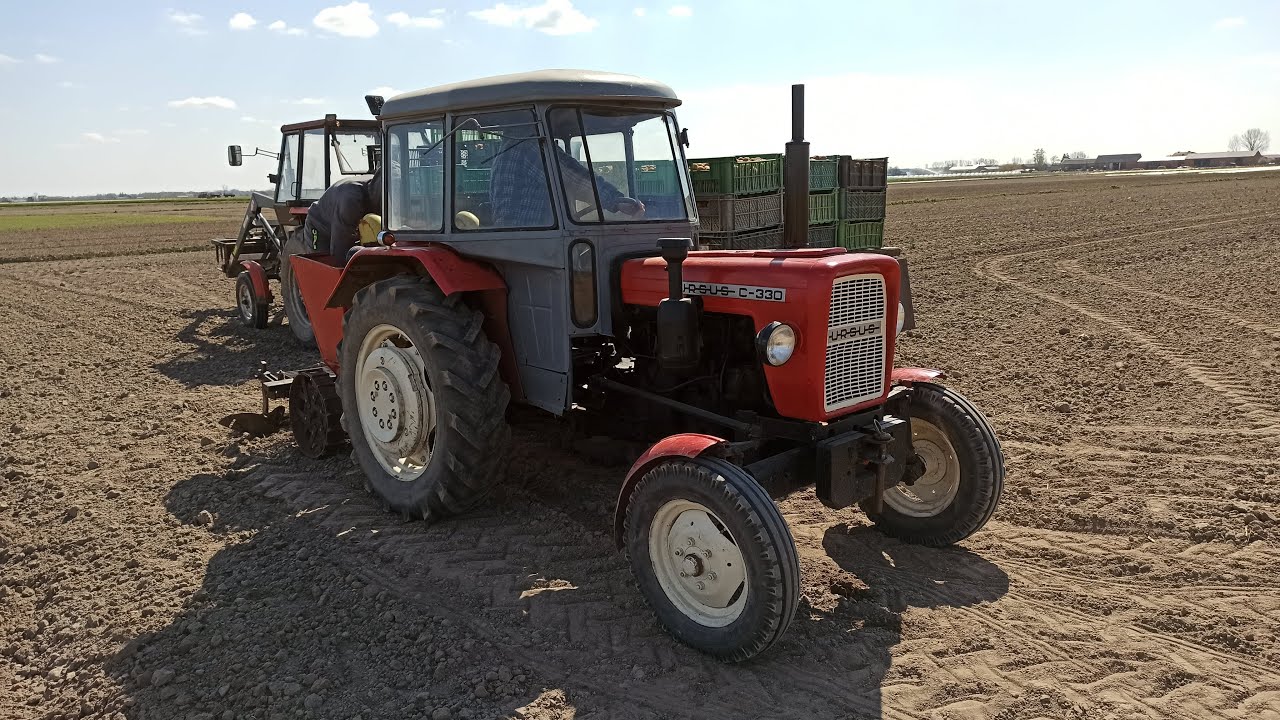 Sadzenie ziemniaków 2020 ㋡ Ursus c-330 & Akpil