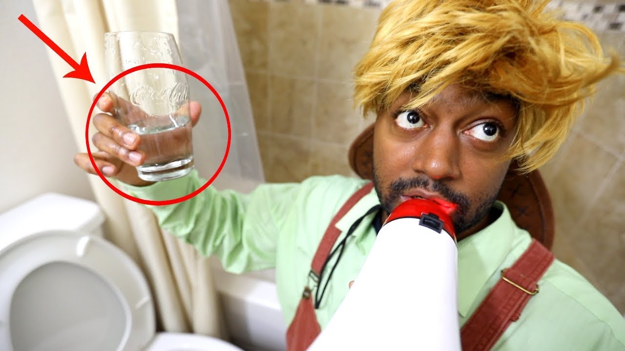 Park Ranger Drinks Toilet Water