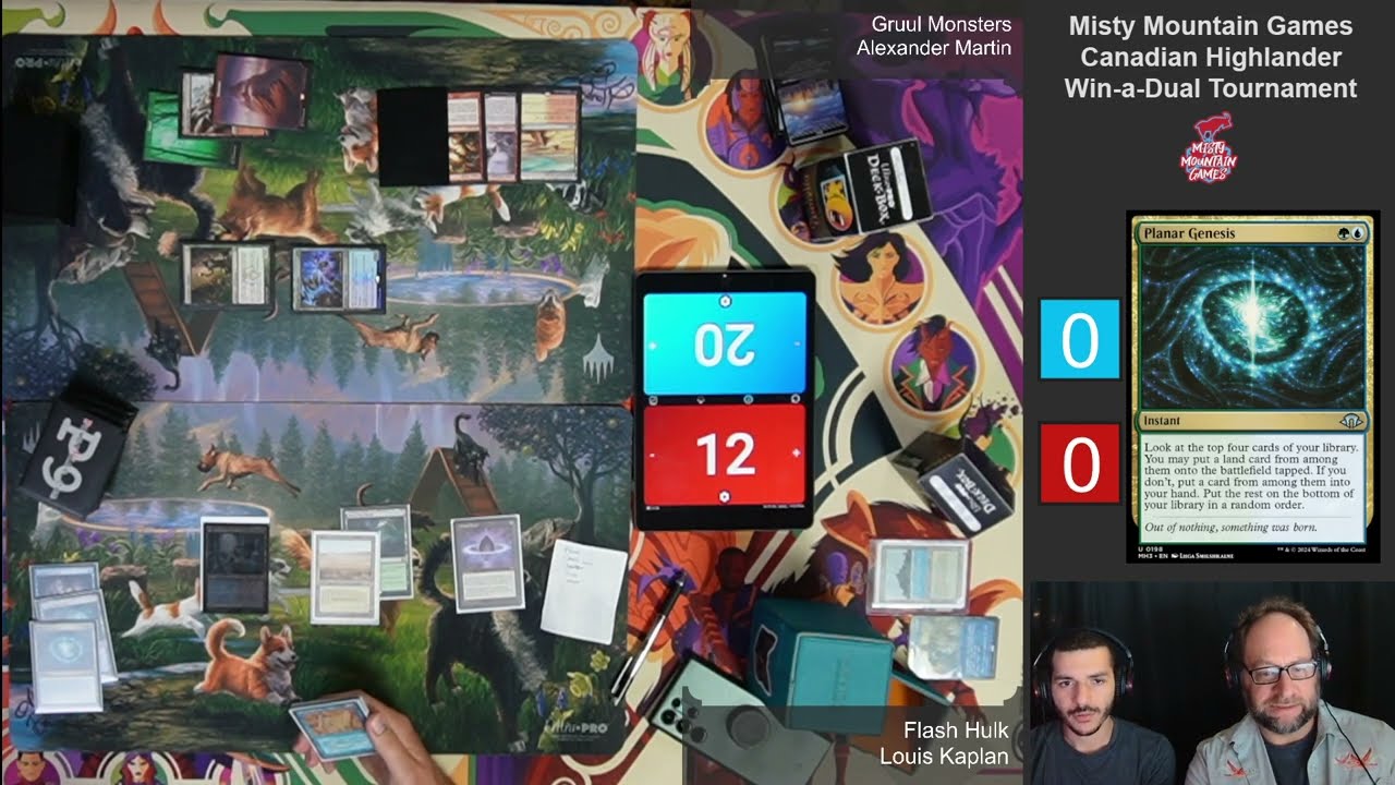 Louis Kaplan Flash Hulk vs Alexander Martin Gruul Monsters Canlander Win-a-Dual I 6/29/24