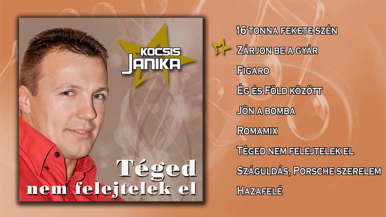 ✮ Kocsis Janika ~ Téged nem felejtelek el (teljes album)