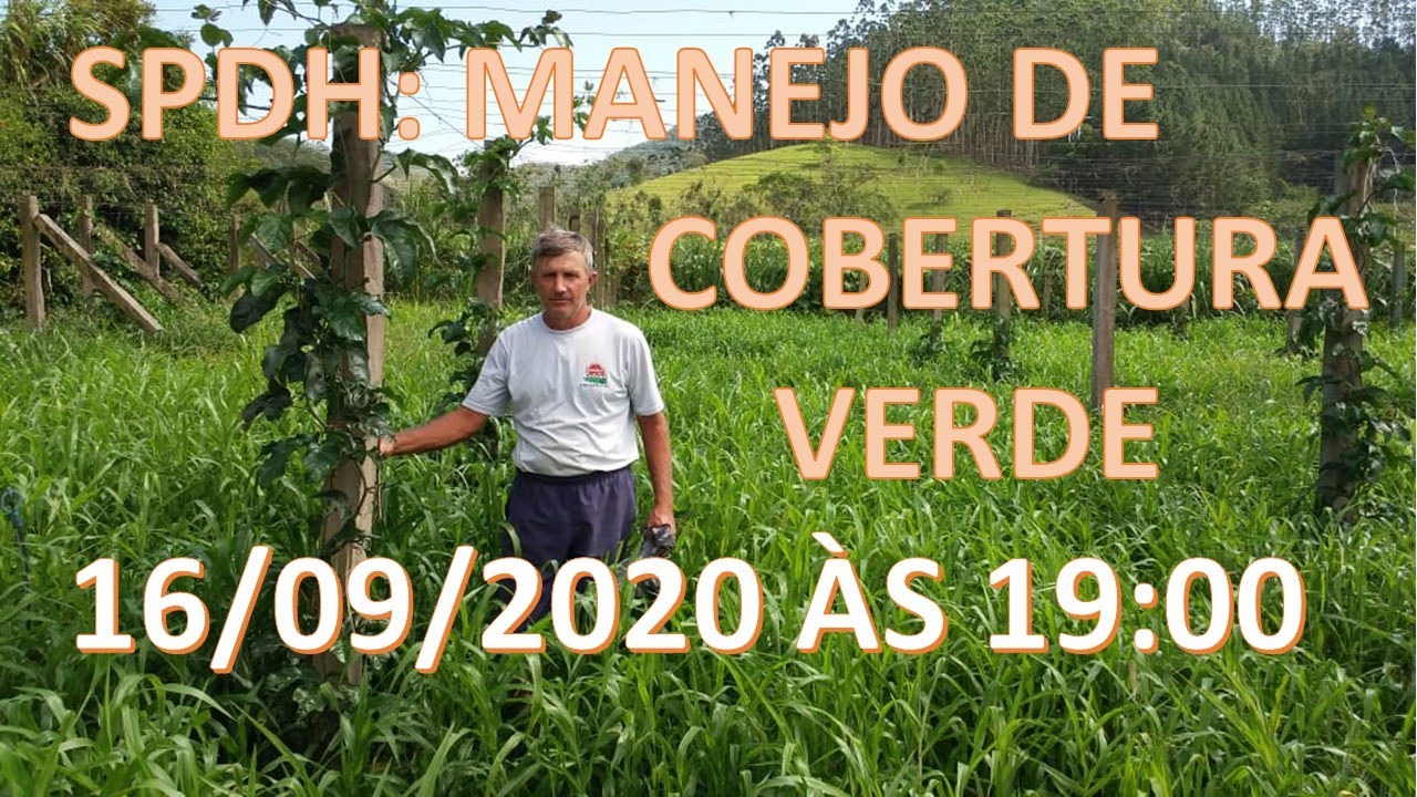 SPDH: Manejo Cobertura Verde