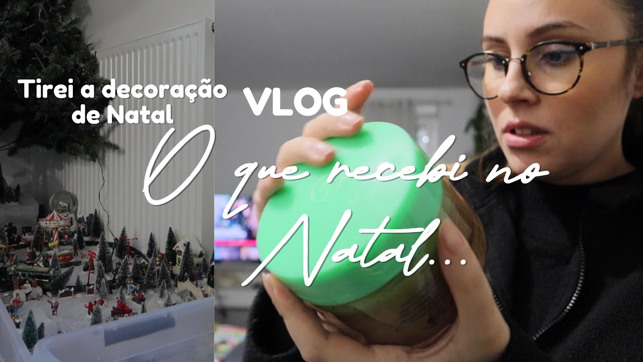 O que recebi no Natal | Tirei toda a decoração de Natal e Papinha para a Ema - Ana Martins
