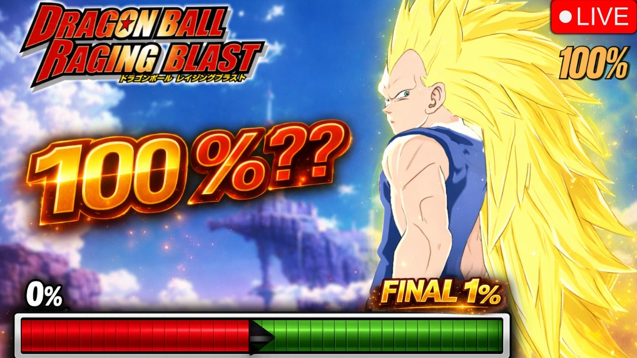 Can We Finally Hit 100% in Raging Blast? (100% Raging Blast Part 6) (Stream Part 2/2)