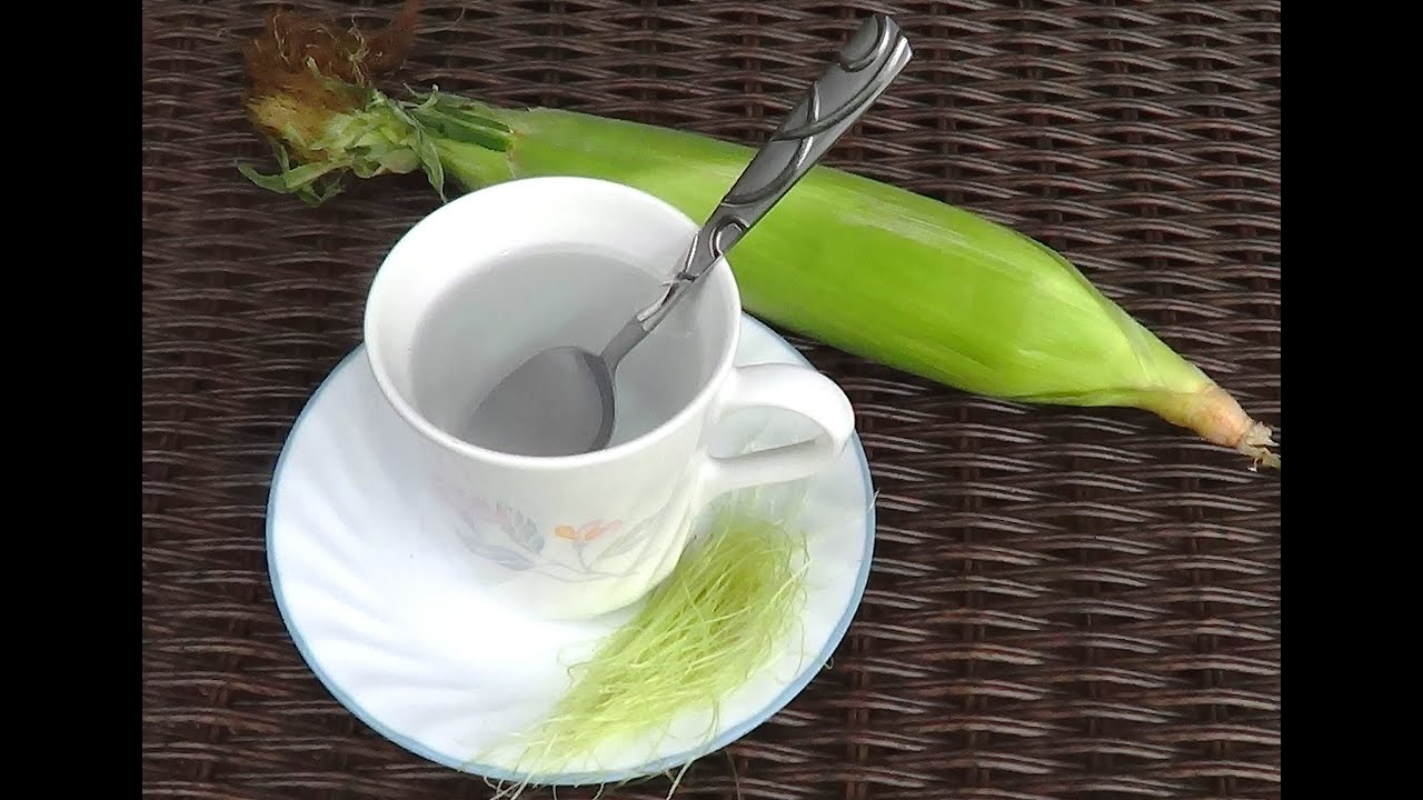 How to make corn silk tea.  Corn SilkTea, corn silk tea recipe.