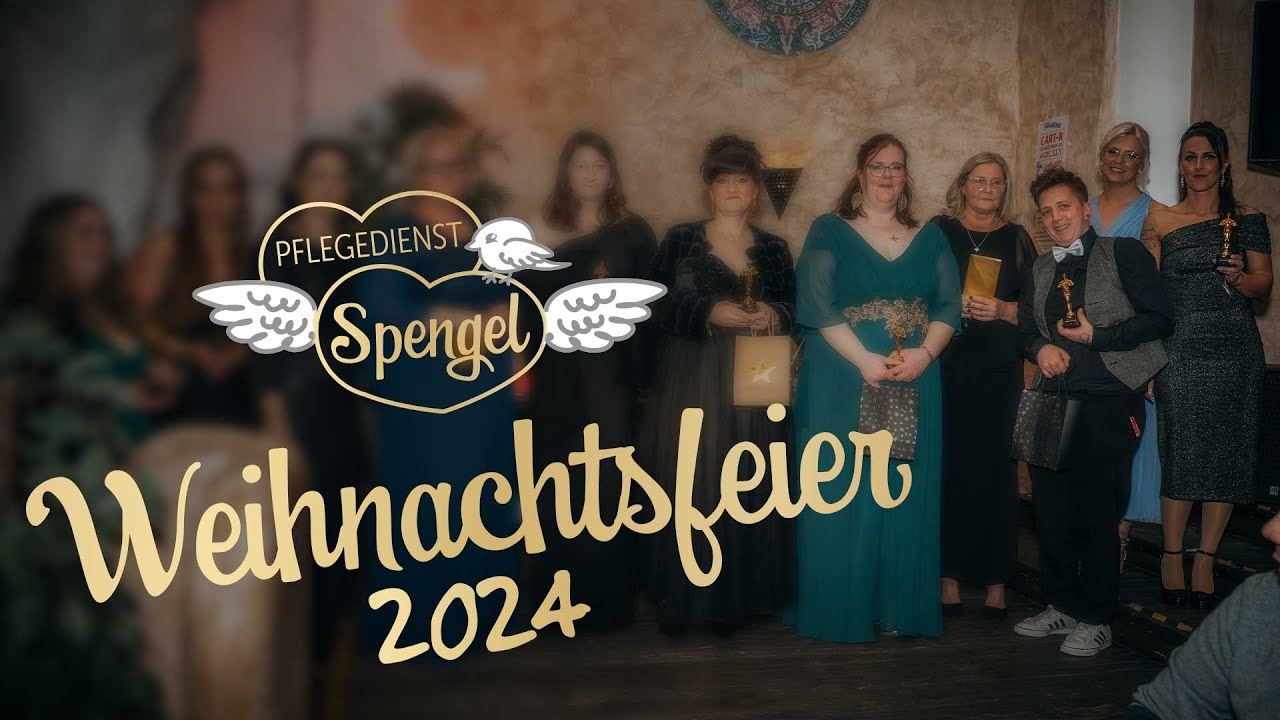 Weihnachtsfeier 2024 - Pflegedienst Spengel