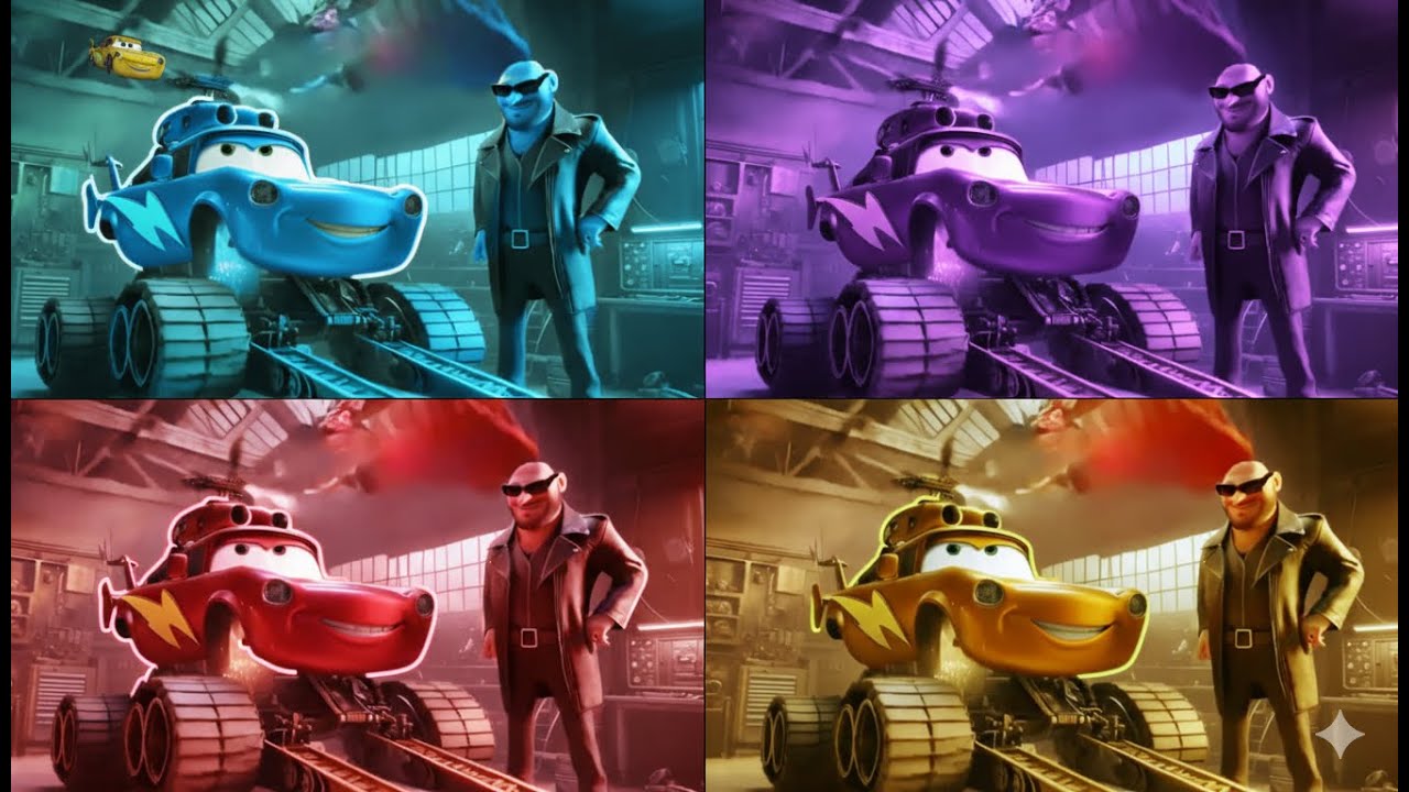 Lightning McQueen 🆚Joker Cars 🆚 Coffin Dance Song