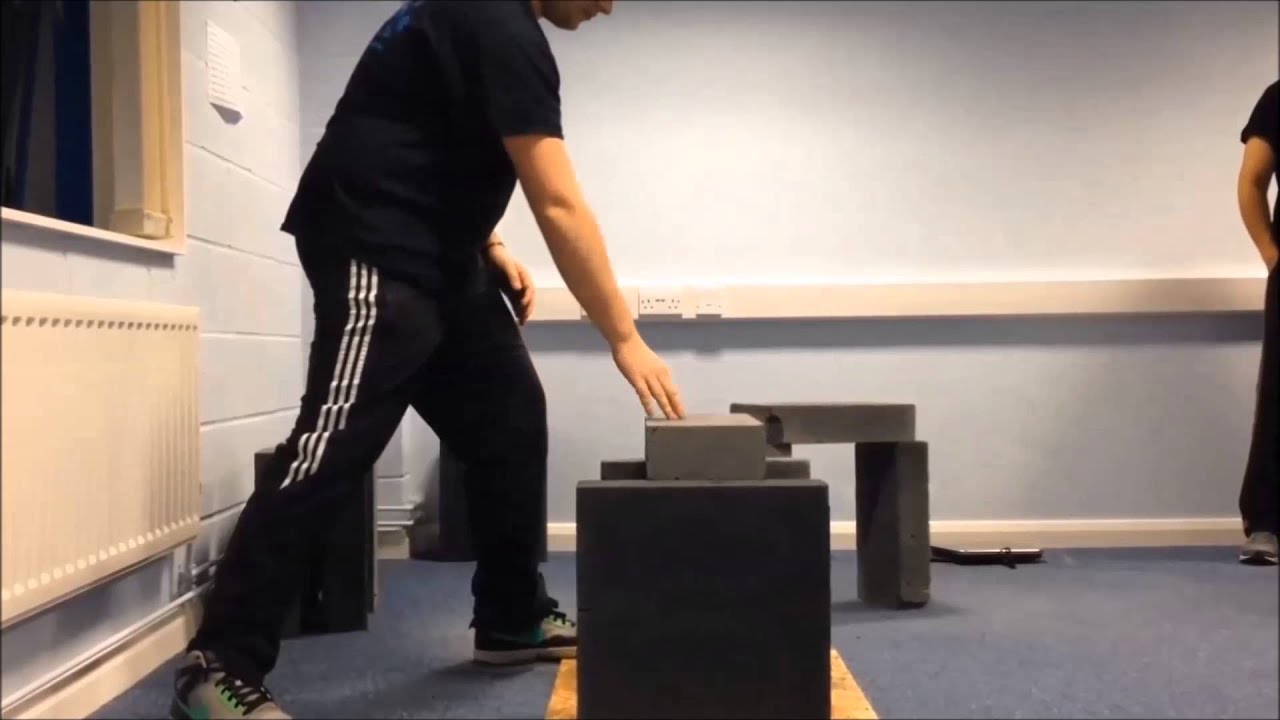 Loong Ying Iron Palm Brick Breaking