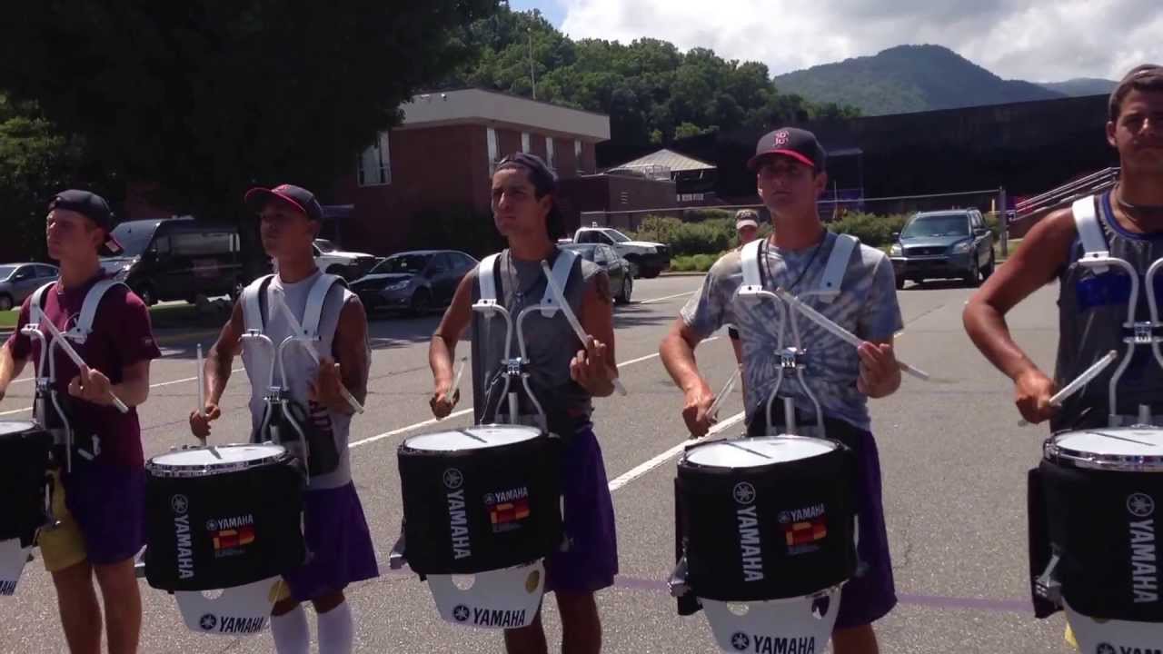 2013 Cadets Drumline - Full Run @ WCU Symposium 7/10/13