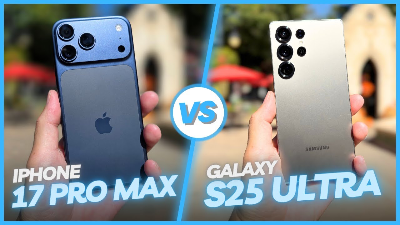 iPhone 17 Pro Max vs Galaxy S25 Ultra Camera Comparison