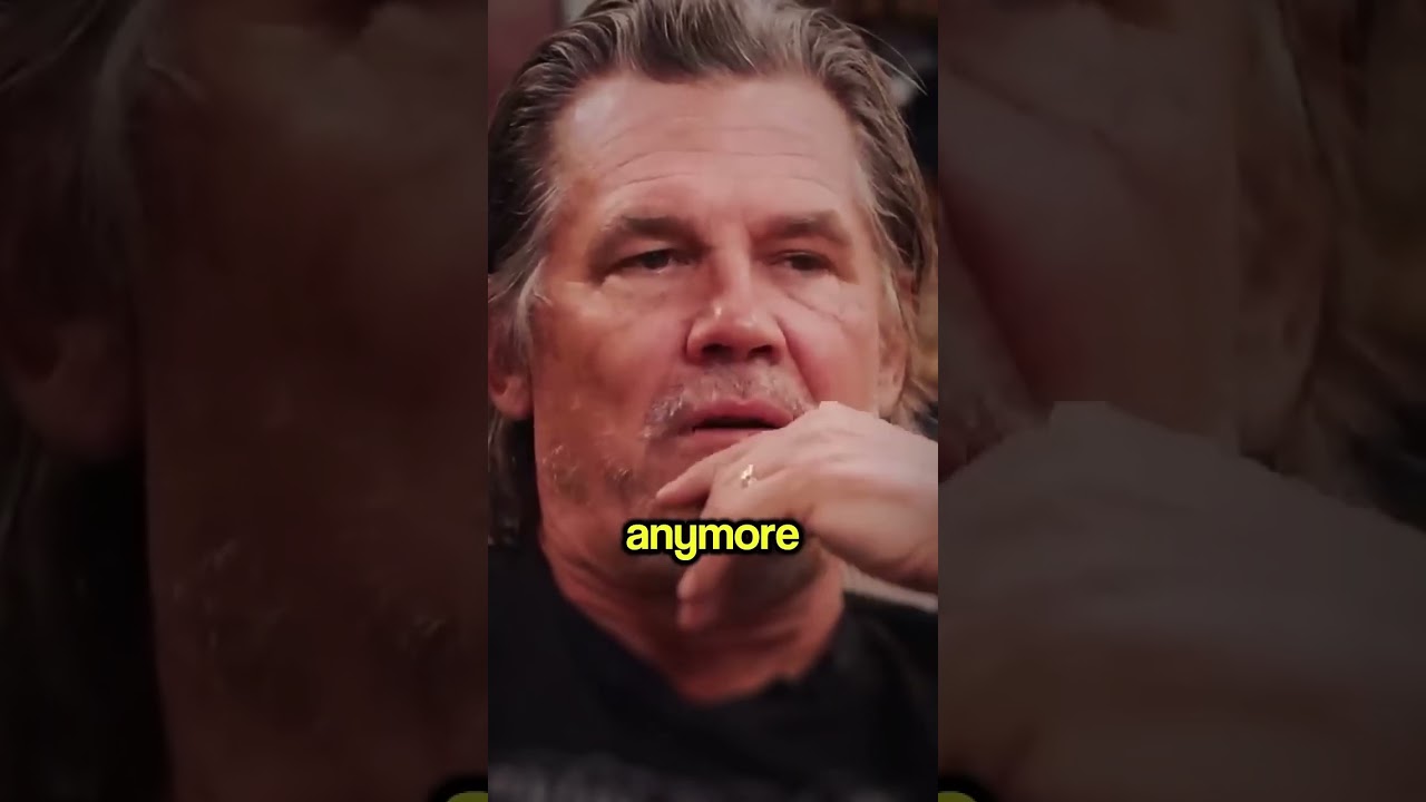 Josh Brolin talks about how he stays sober.