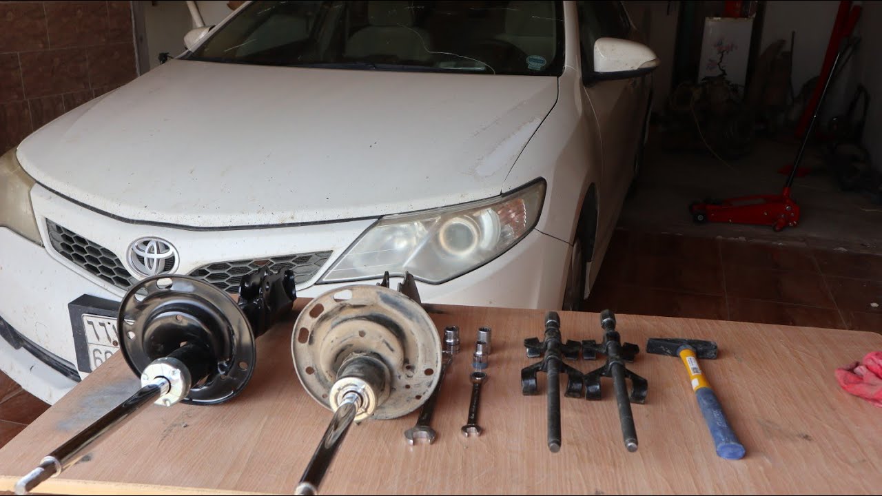 اسهل طريقة تركيب مساعدات كامري 2013