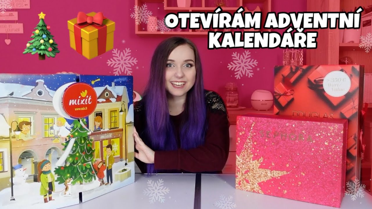 OTEVÍRÁM ADVENTNÍ KALENDÁŘE/ Unboxing a ochutnávka