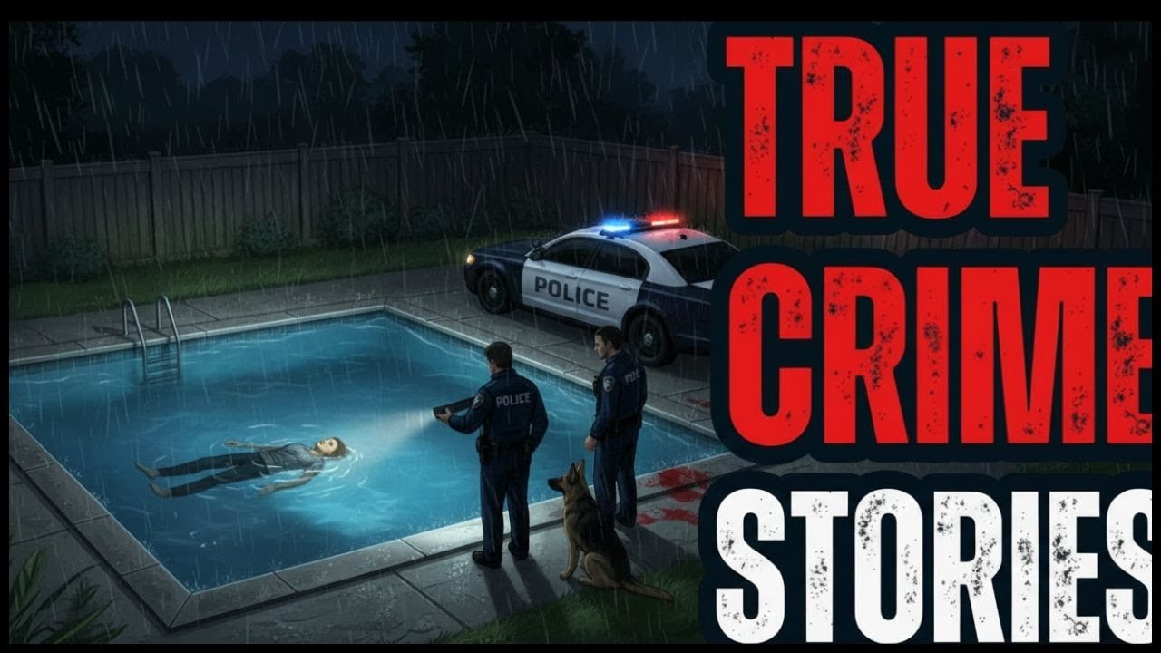 TRUE CRIME STORIES WITH RAIN SOUND FOR SLEEPING | BLACK SCREEN