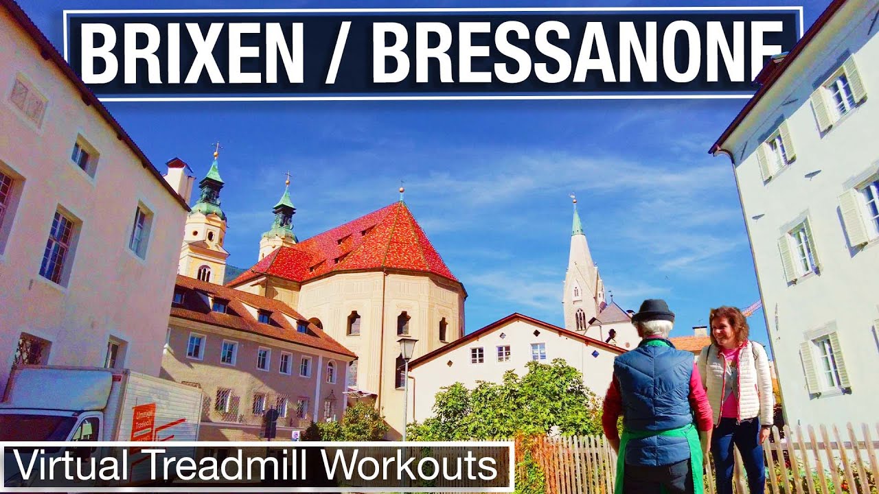 City Walks 4K - 🇮🇹 Brixen - 🇮🇹 Bressanone Italy Walking Tour - Virtual Treadmill Walk