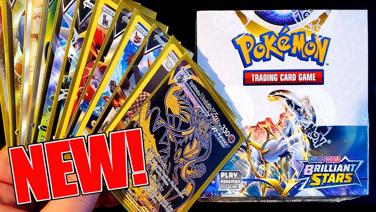 12 ULTRA RARE PULLS! NEW BRILLIANT STARS POKEMON BOOSTER BOX OPENING