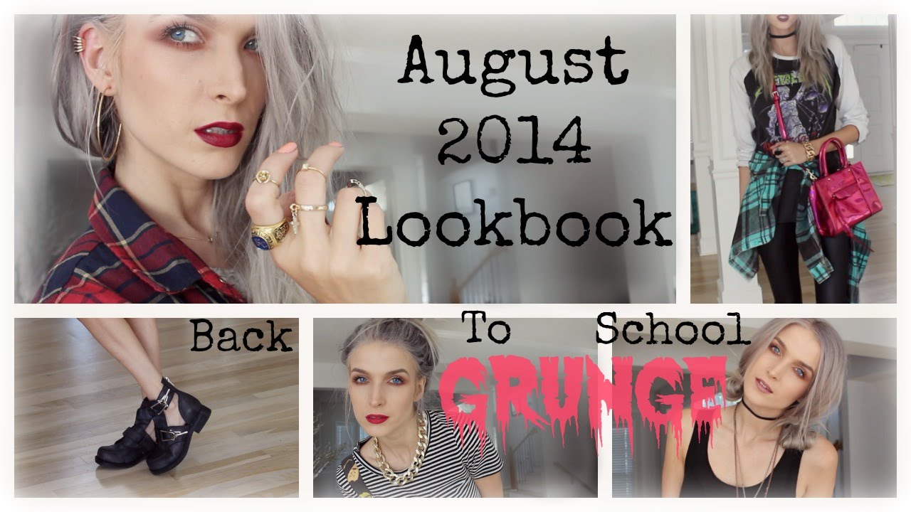 Back to School Grunge Inspired Outfits!