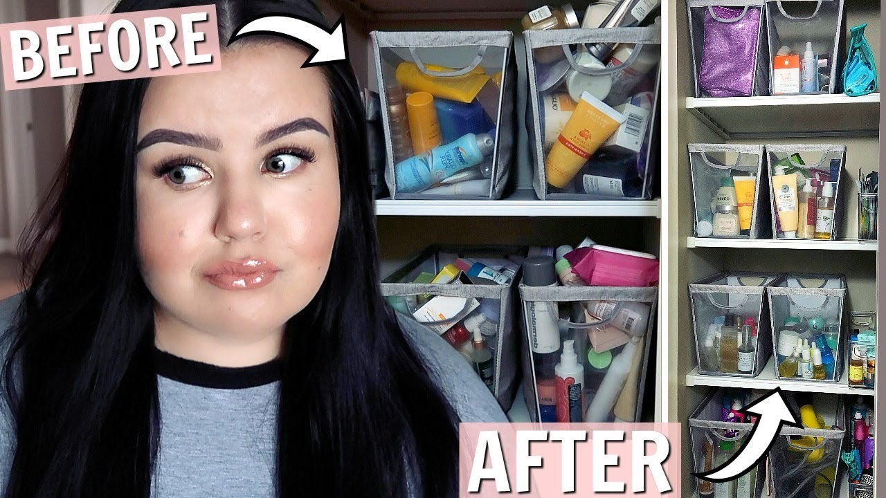 My Skincare Collection | ORGANIZE WITH ME!