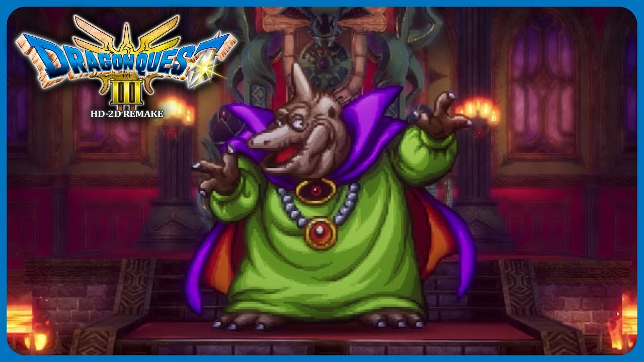 Baramos Boss Fight - Dragon Quest 3 Remake