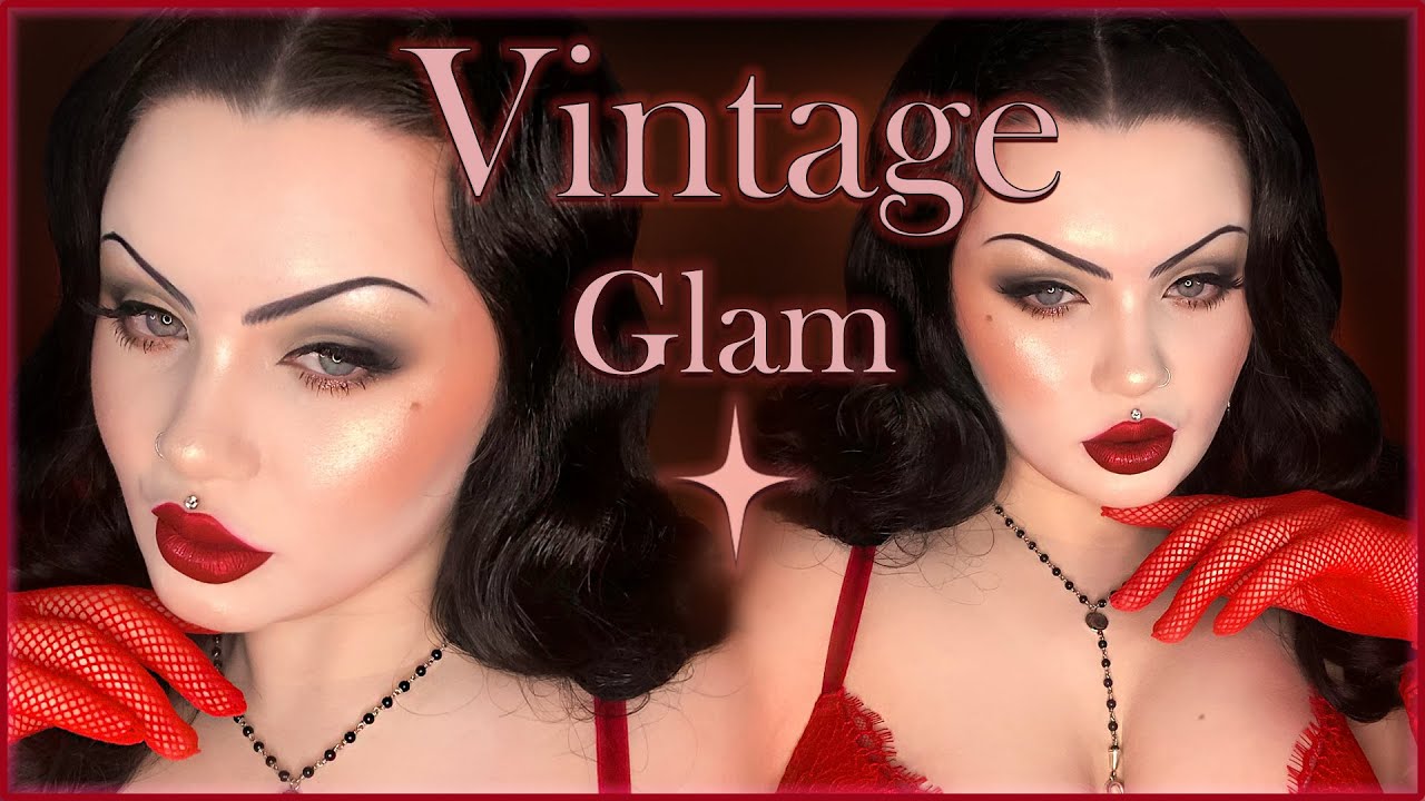 just another vintage makeup tutorial...