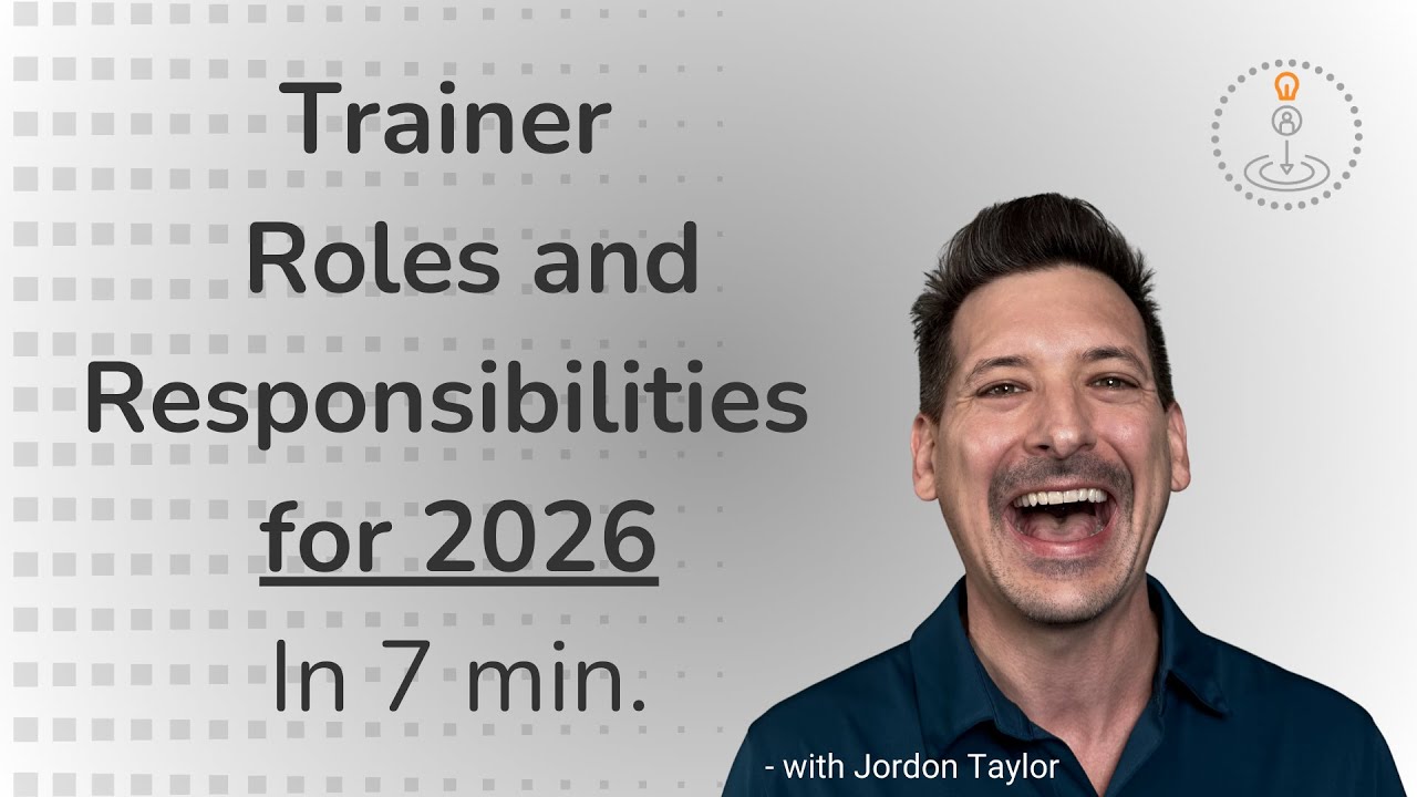 Trainer Roles and Responsibilities